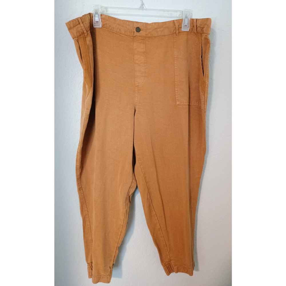 AnyBody Autumn Gold Soft Lyocell Comfy Cute Jogger Pants Sx XLP